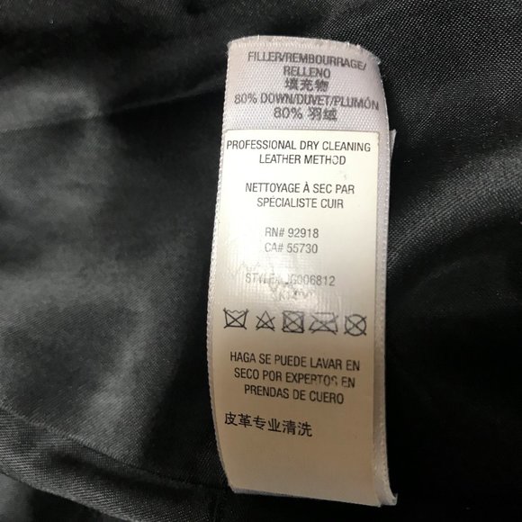 Juicy Couture down puffer with wool and lambskin detail - Picture 11 of 16